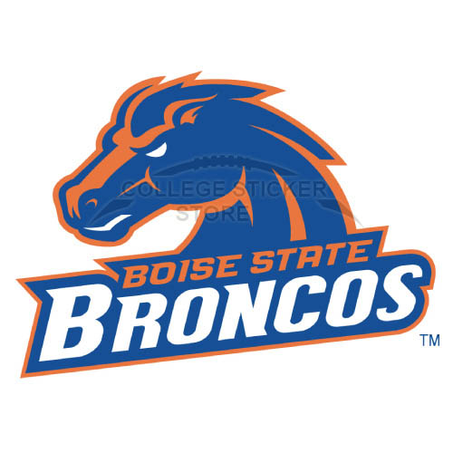 Customs Boise State Broncos Iron-on Transfers (Wall Stickers)NO.4009